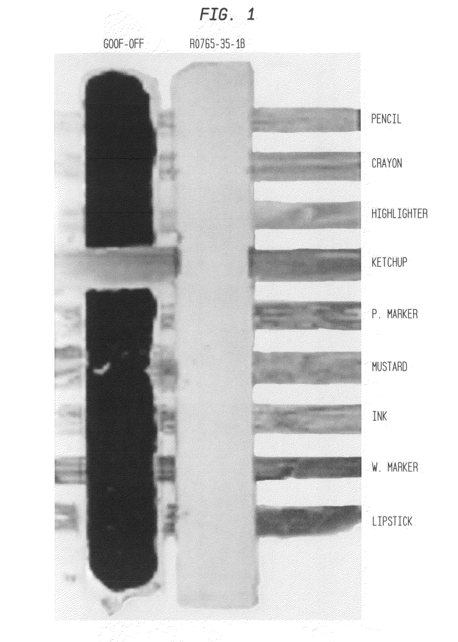 Ink cleaning composition and methods for use