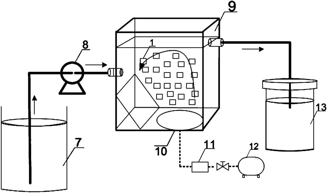 Preparation and application of novel biofilm carrier