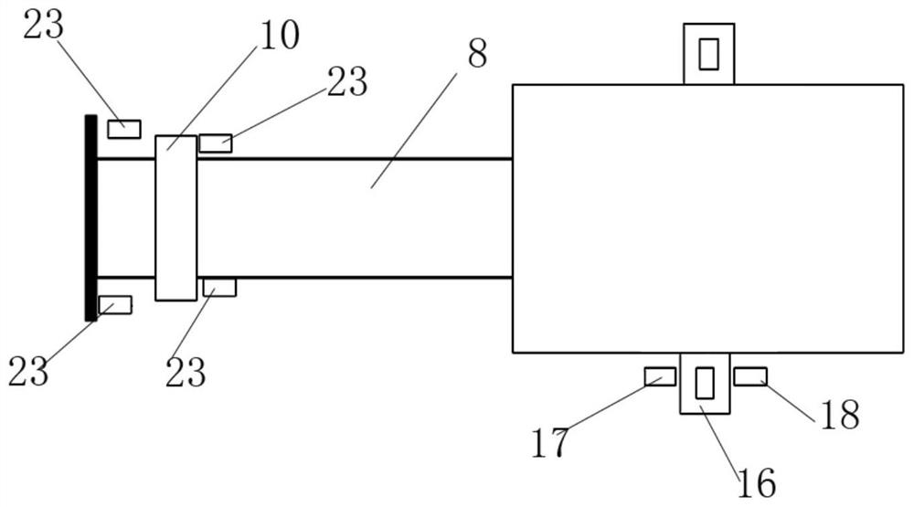 Lubricating oil circulating system for heavy load bearing of wind generating set