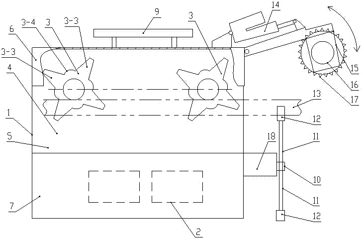 Deicing device for electric transmission line