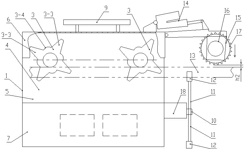 Deicing device for electric transmission line