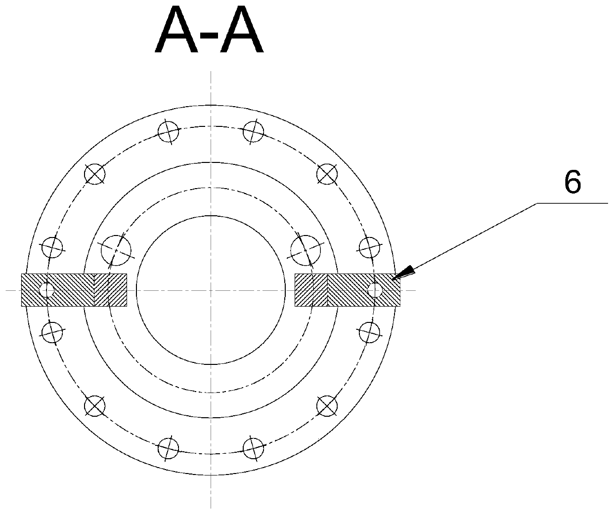 Adjustable impact force device capable of effectively solving punching of screening machine