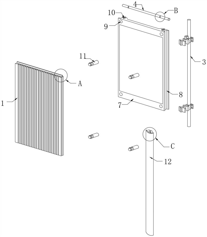 Installation method of honeycomb sound-absorbing wooden decorative plate structure