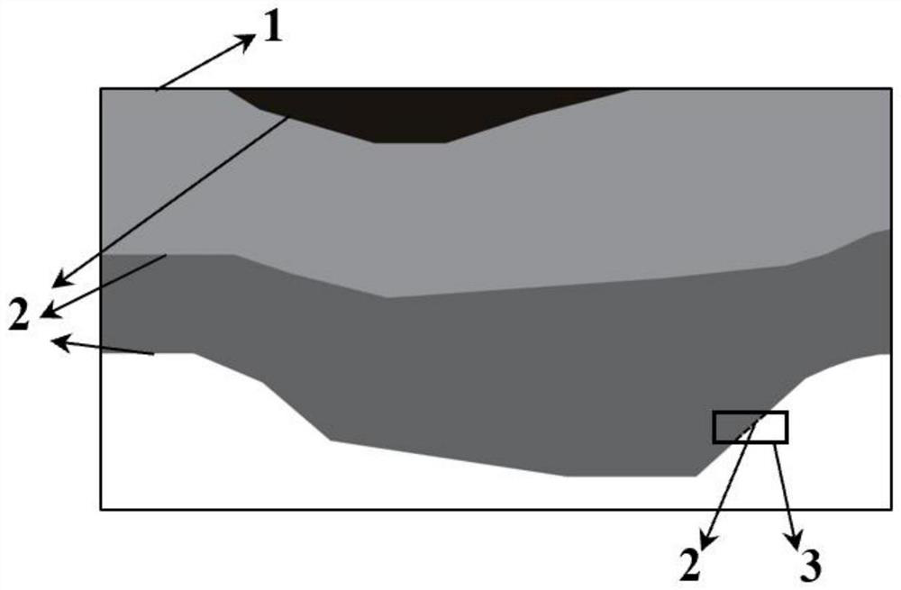 Site pollutant description method and system based on directional smooth constraint inversion