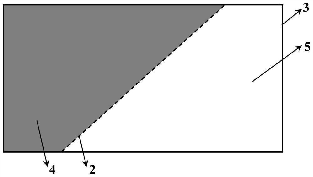 Site pollutant description method and system based on directional smooth constraint inversion