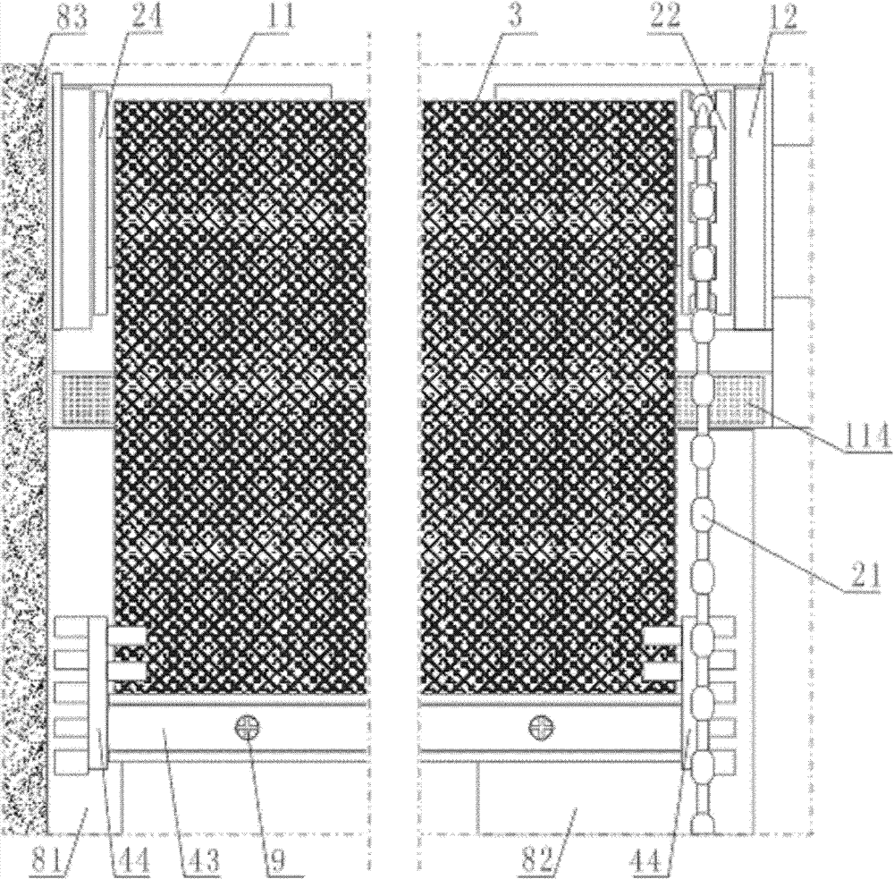 Universal anti-mosquito roller shutter screen window apparatus