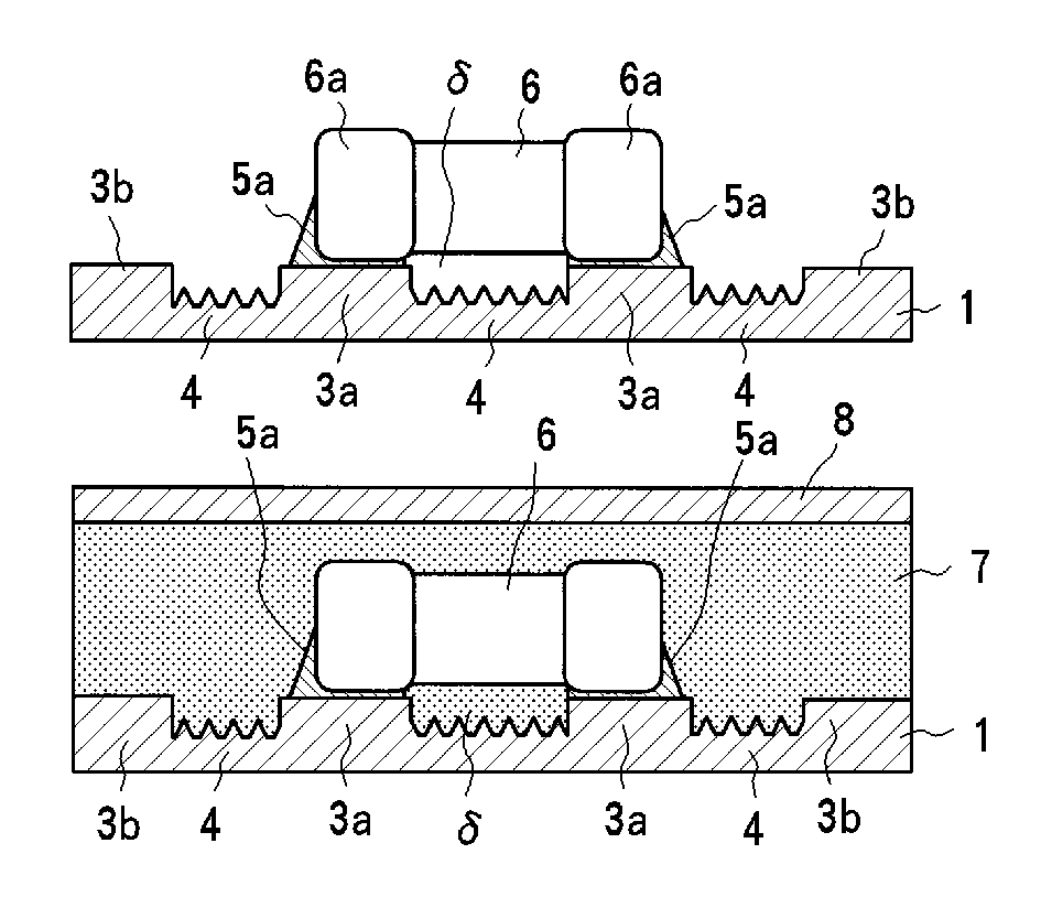 Method for manufacturing substrate having built-in components