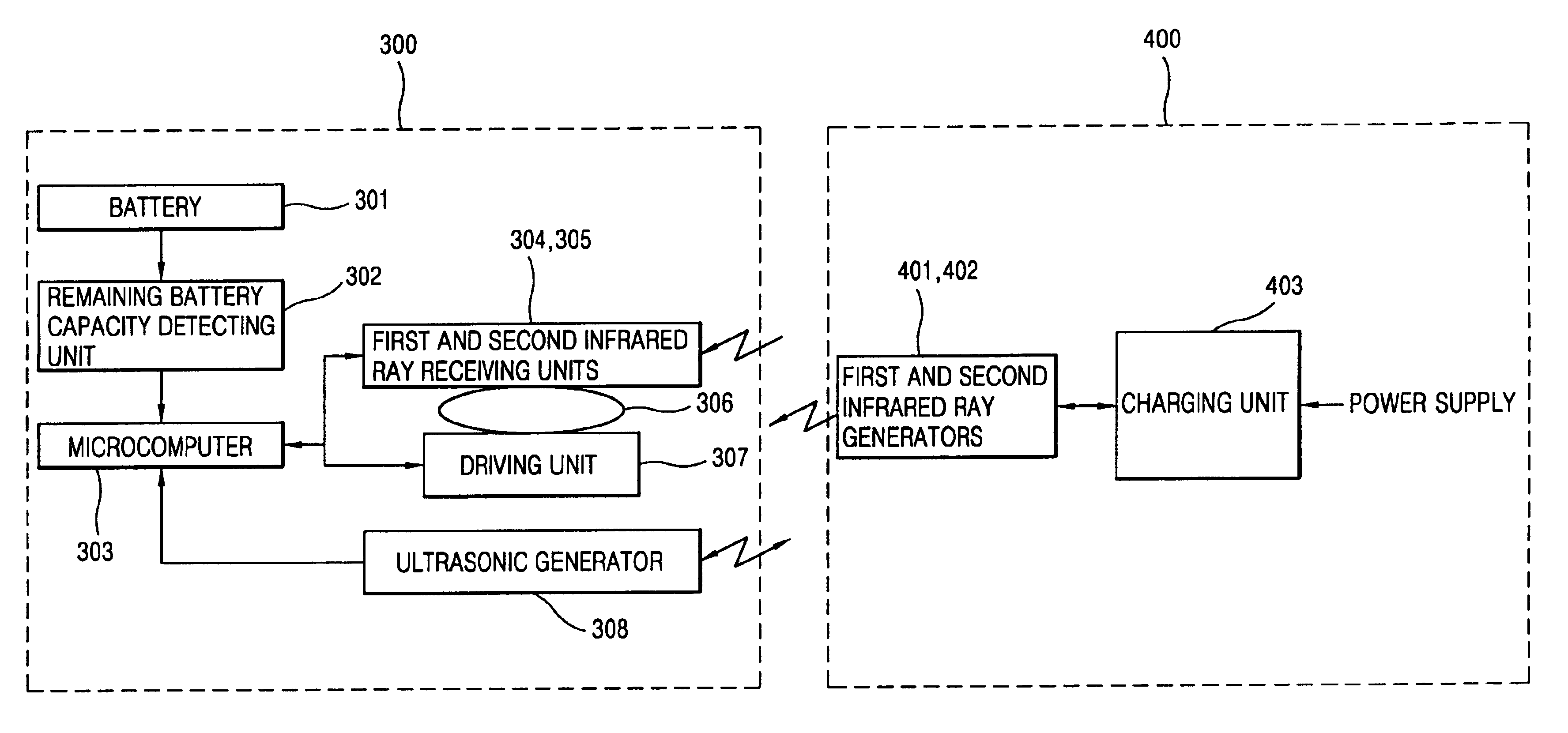 Automatic charging system and method of robot cleaner