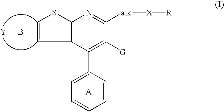 Thienopyridine derivatives, their production and use