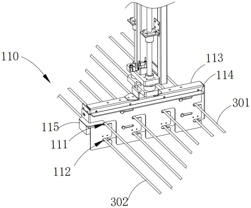 Rebar cage lifting device and reinforcement cage handling equipment