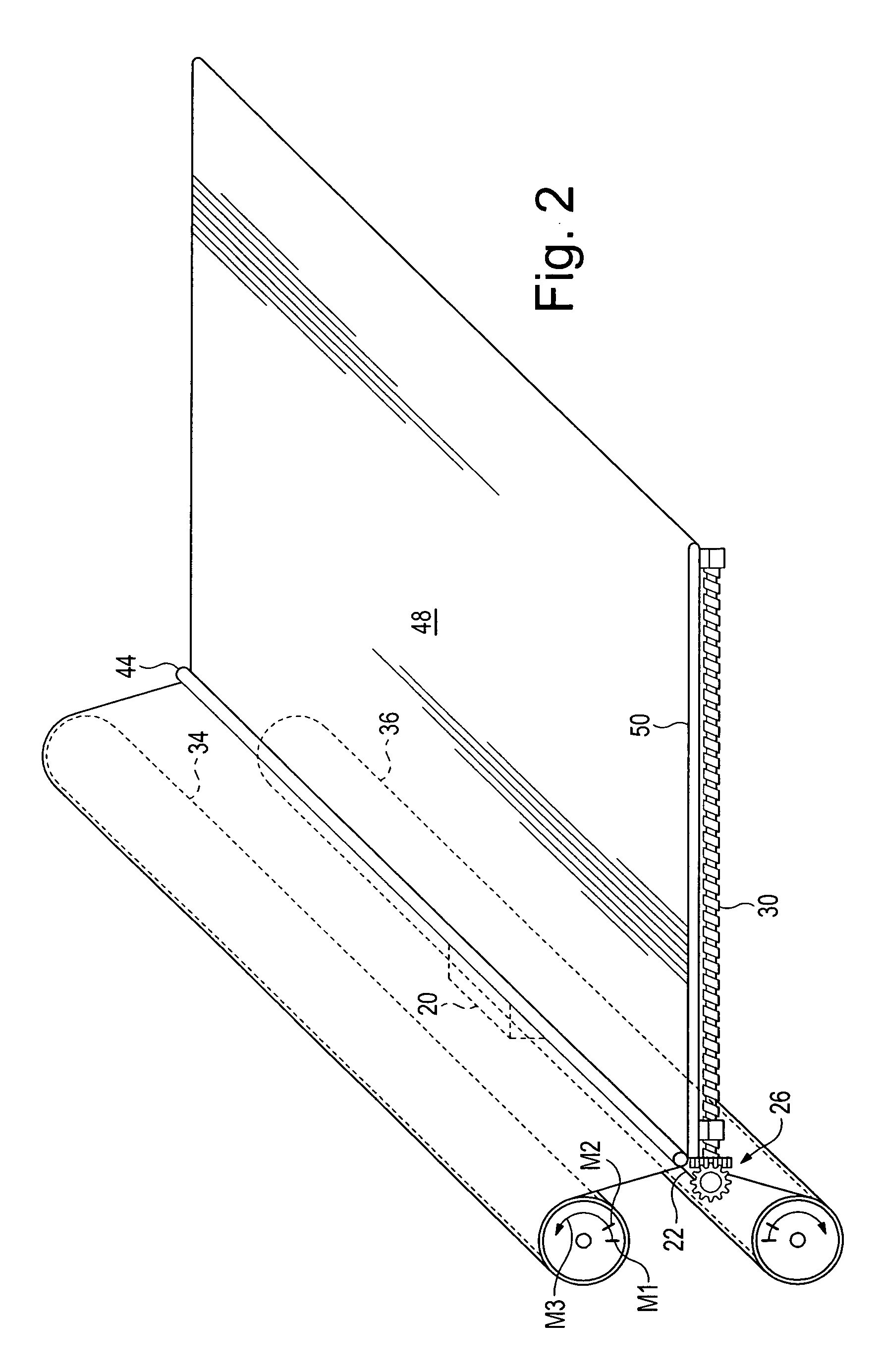 Patient transfer mechanism and gurney equipped therewith