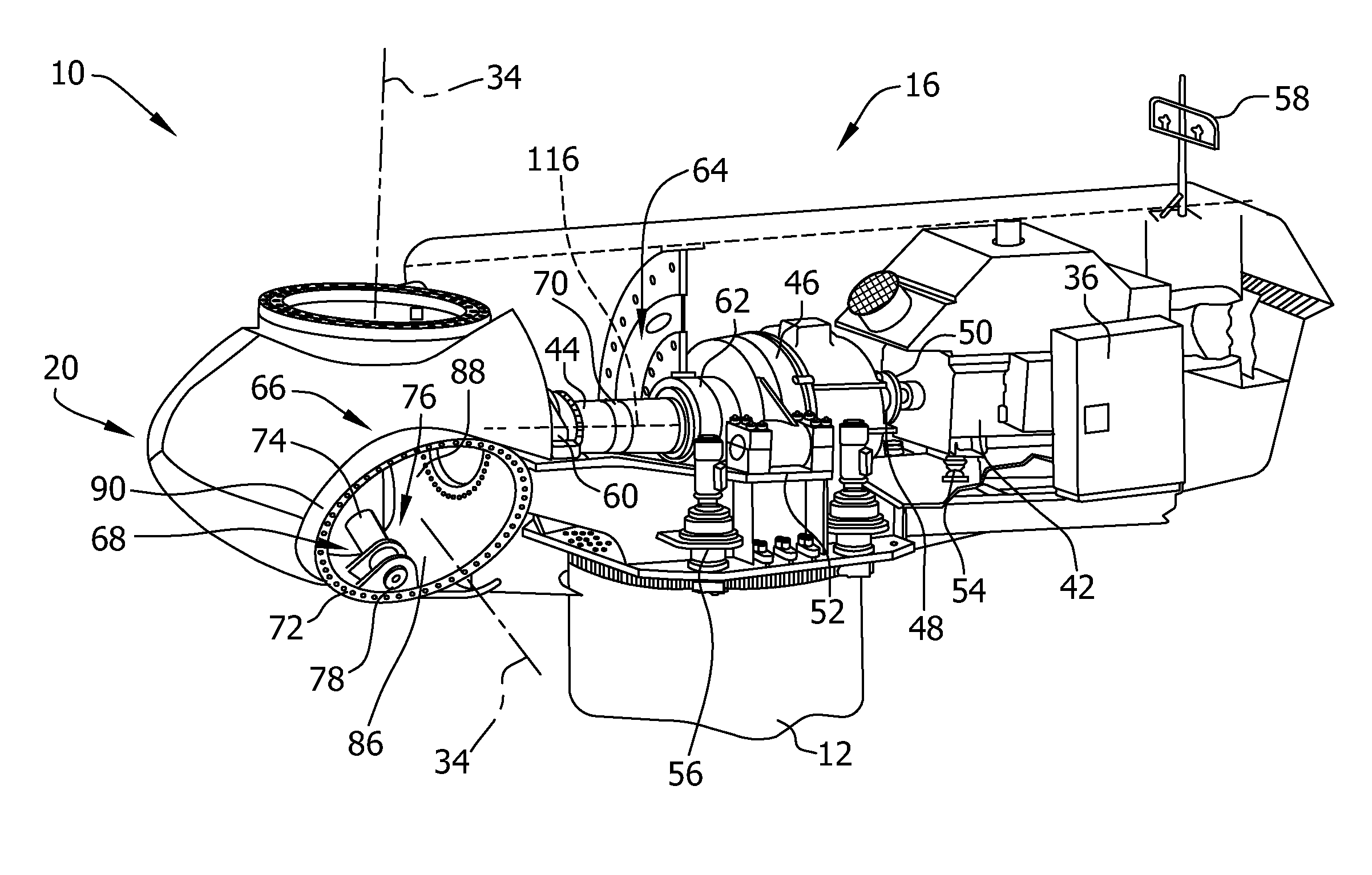 Apparatus and method for operation of a wind turbine