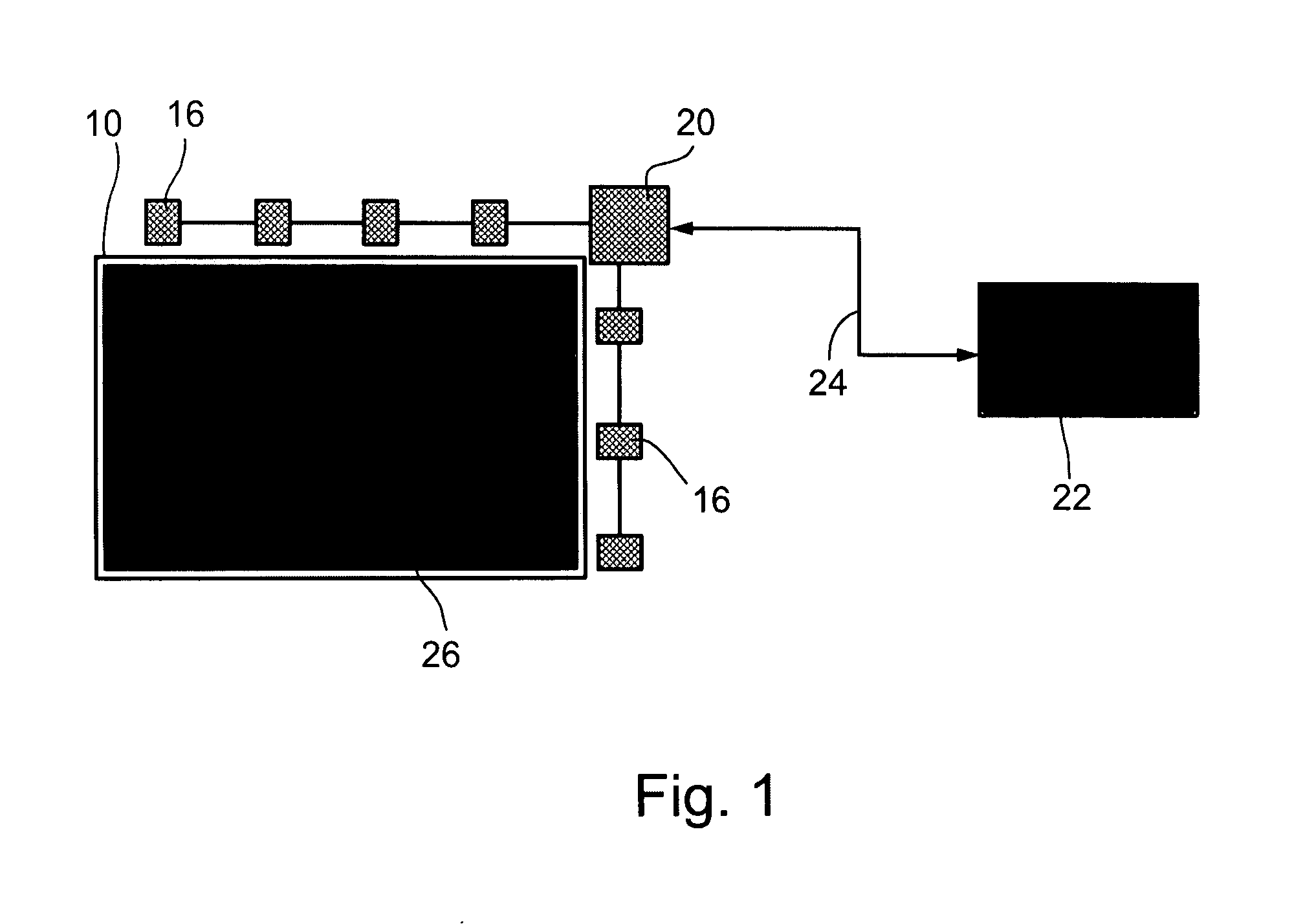 Variable capacitor array