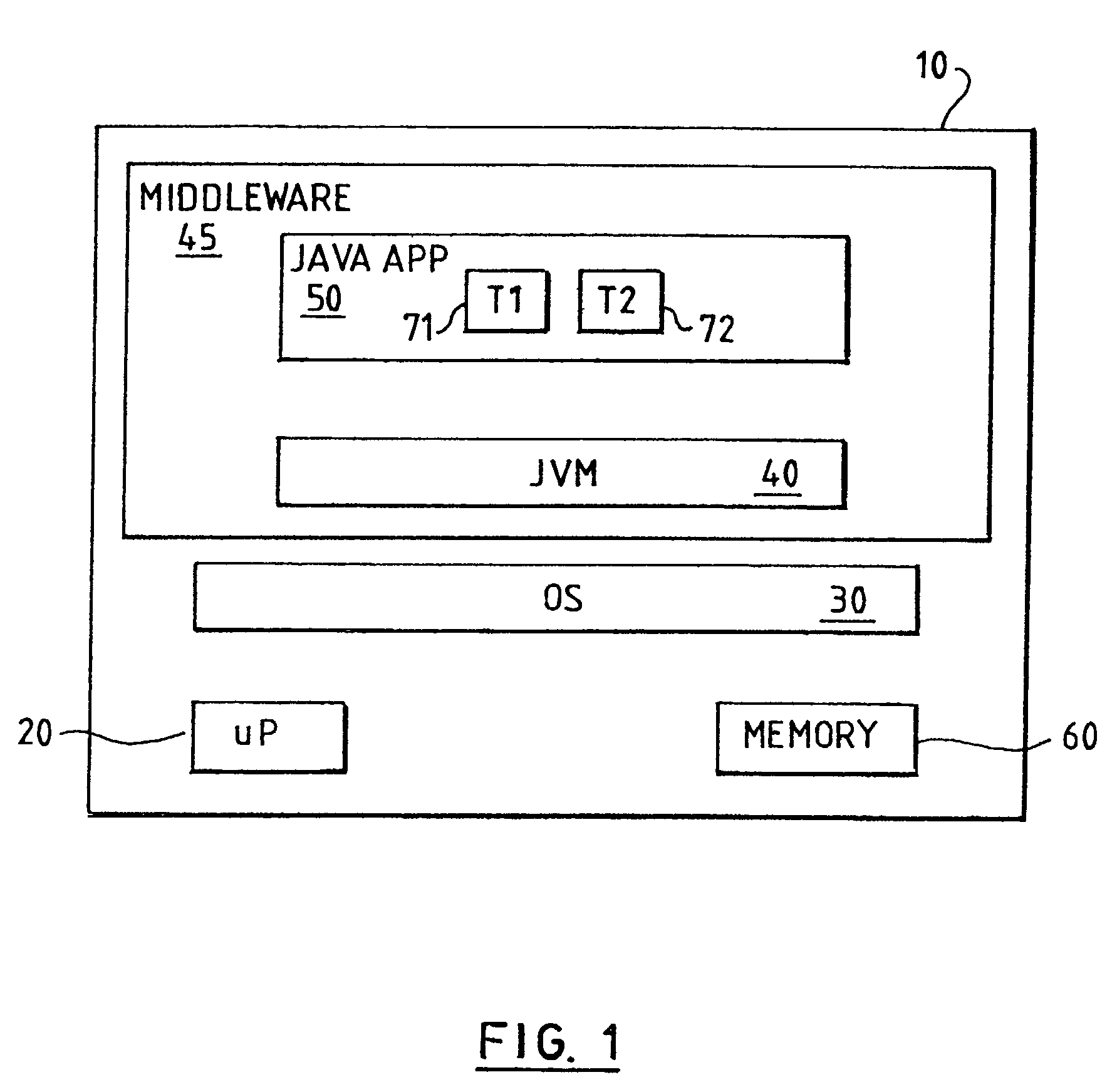 Computer system for detecting object updates