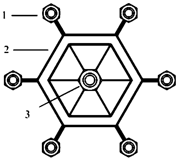 Composite spacer ring-nutation damper for controlling overall galloping of wire