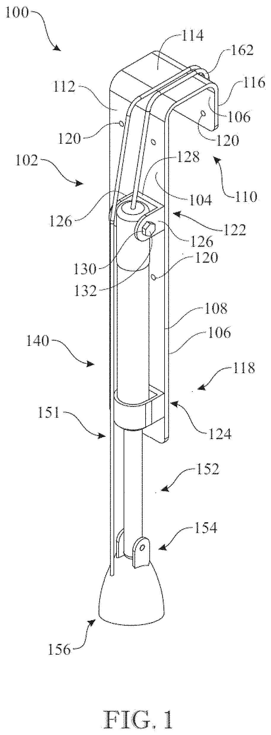 Fish finding device mount