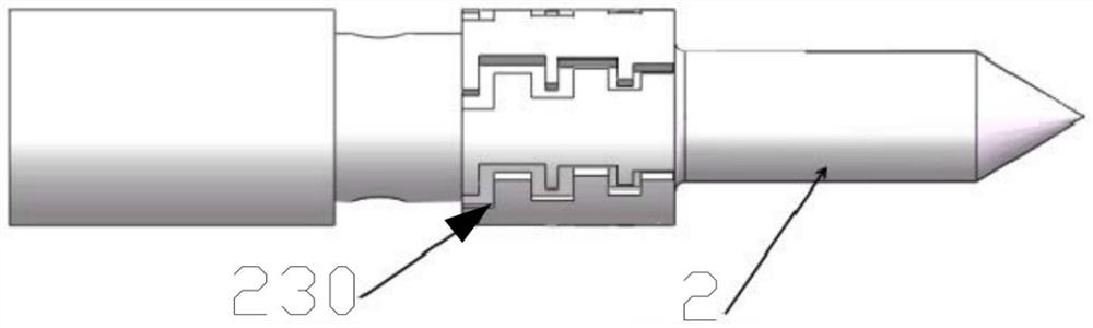 Composite pressure reduction type hydrogen energy pressure reducing valve