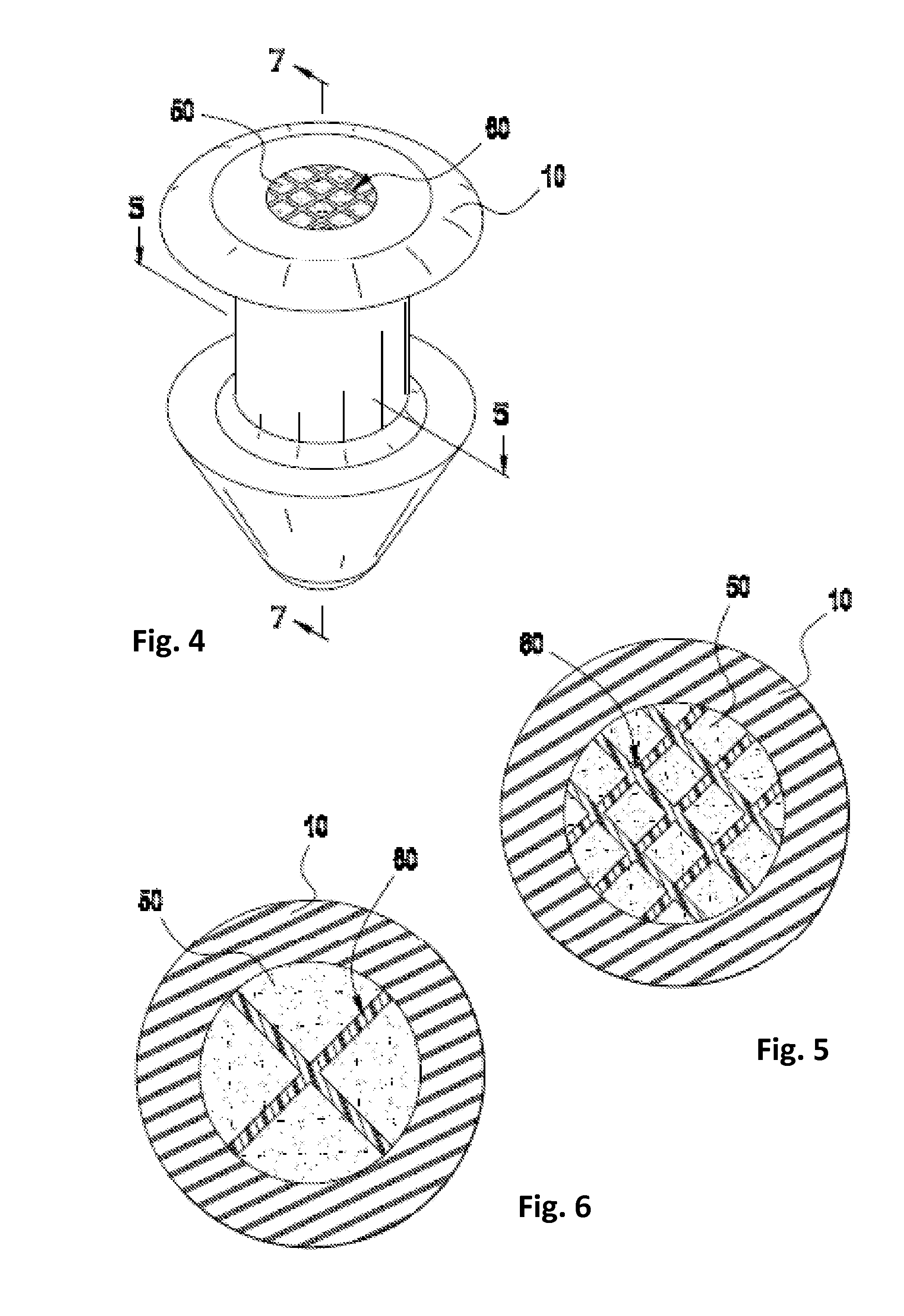 Porous matrix drug core for lacrimal insert device