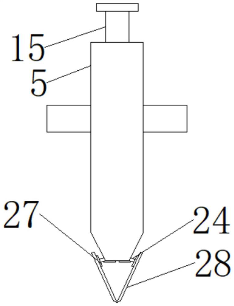 Environment-friendly road engineering slope reinforcing device