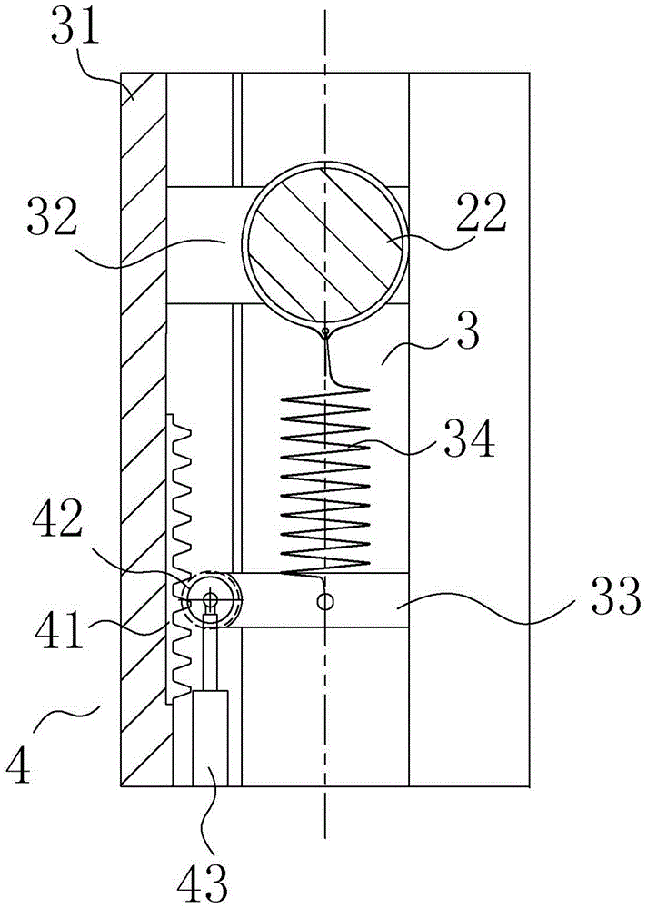 Titanium alloy pipe grinding device