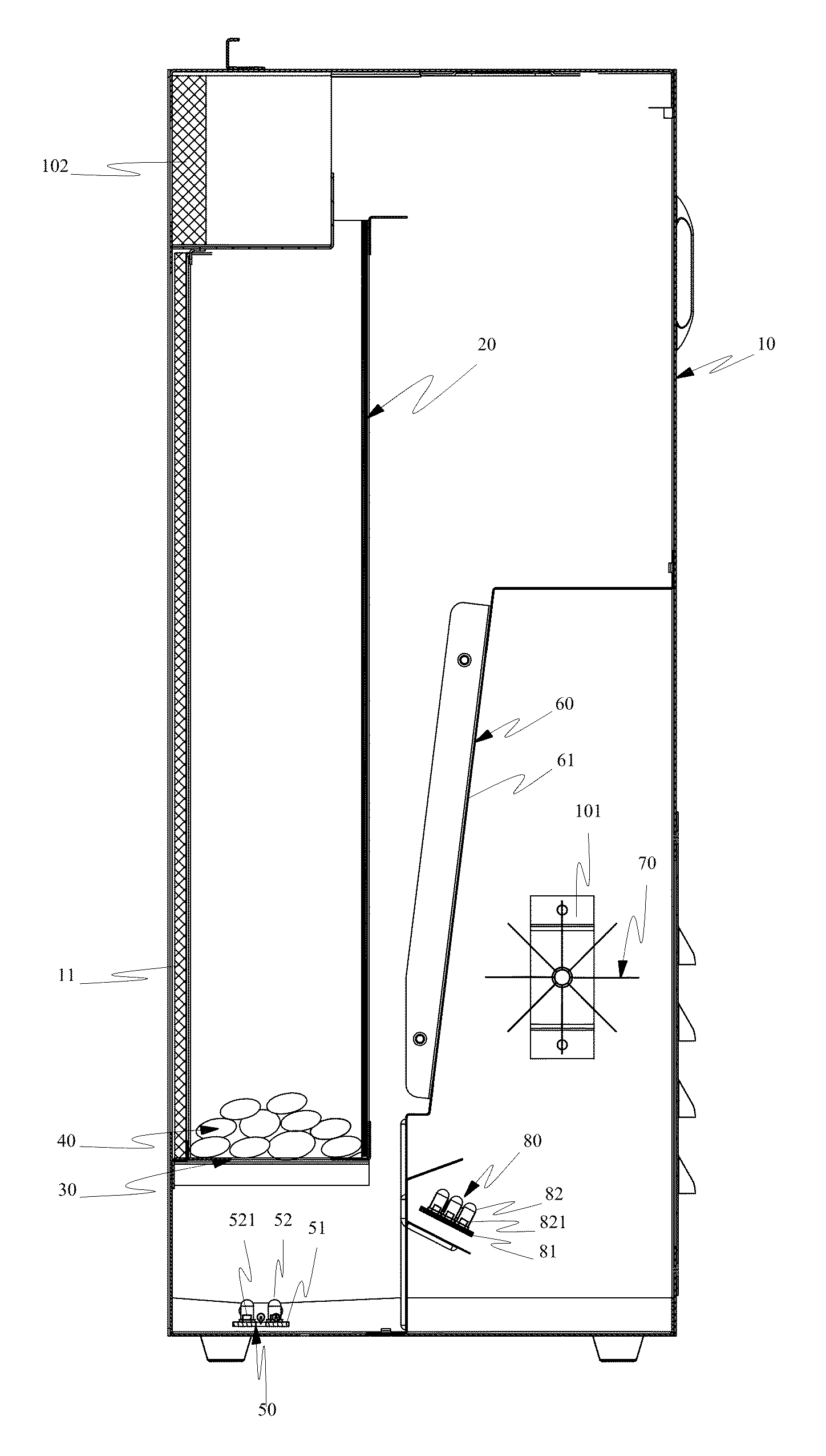 Electric fireplace having multi-function flame