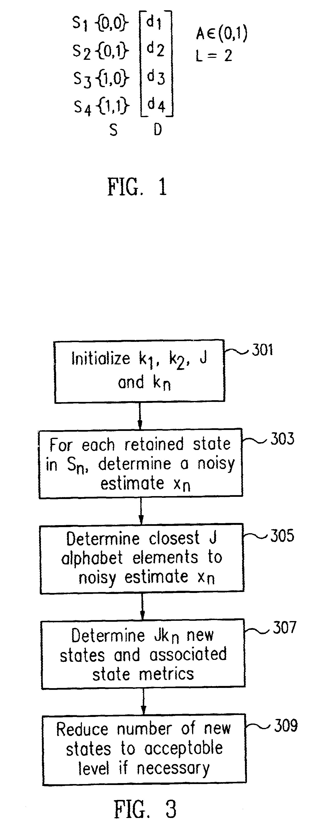 Efficient reduced state maximum likelihood sequence estimator