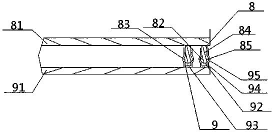 High-temperature vapor type medicinal disinfection device