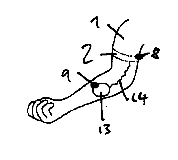 Device and method for reducing pain