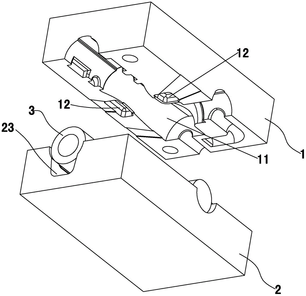 Gravity casting process of lead-free brass tap