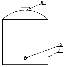 High-stability metal pressure vessel tank