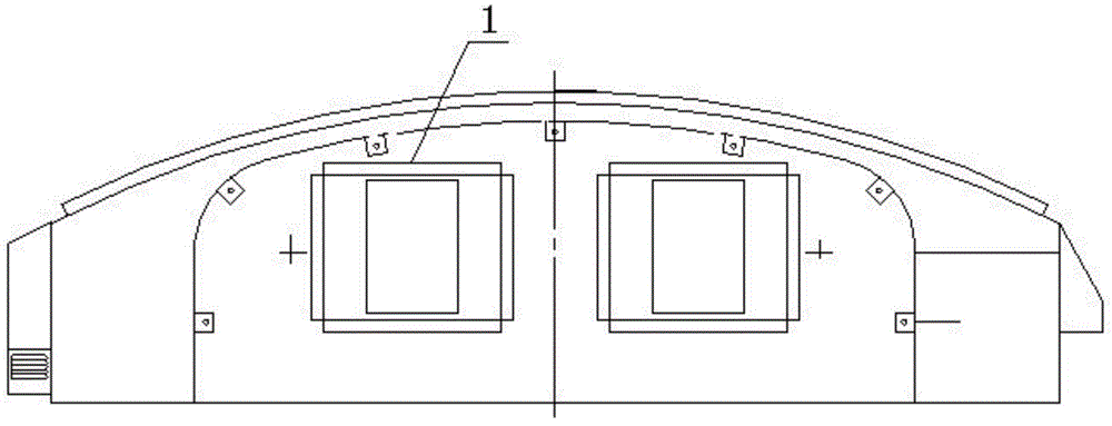 Air conditioning unit of passenger car