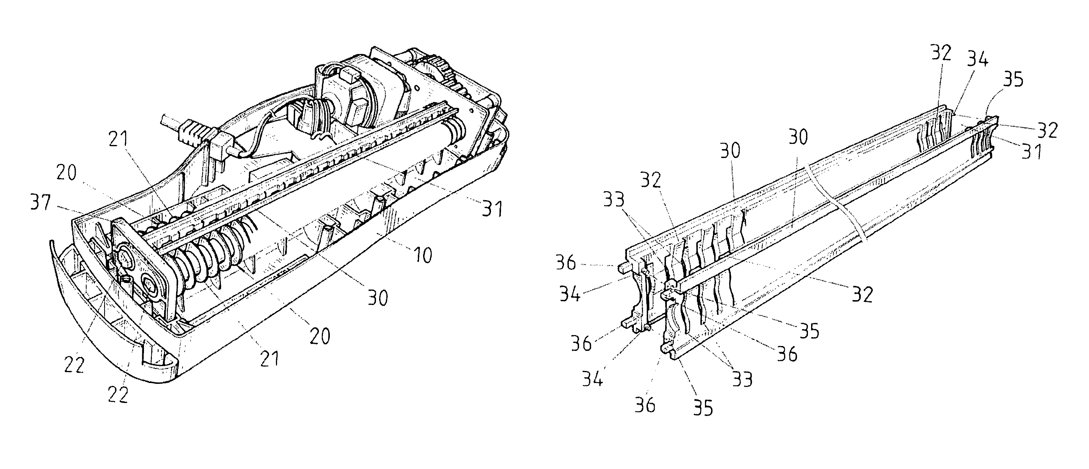 Paper shredder which prevents cutting fingers