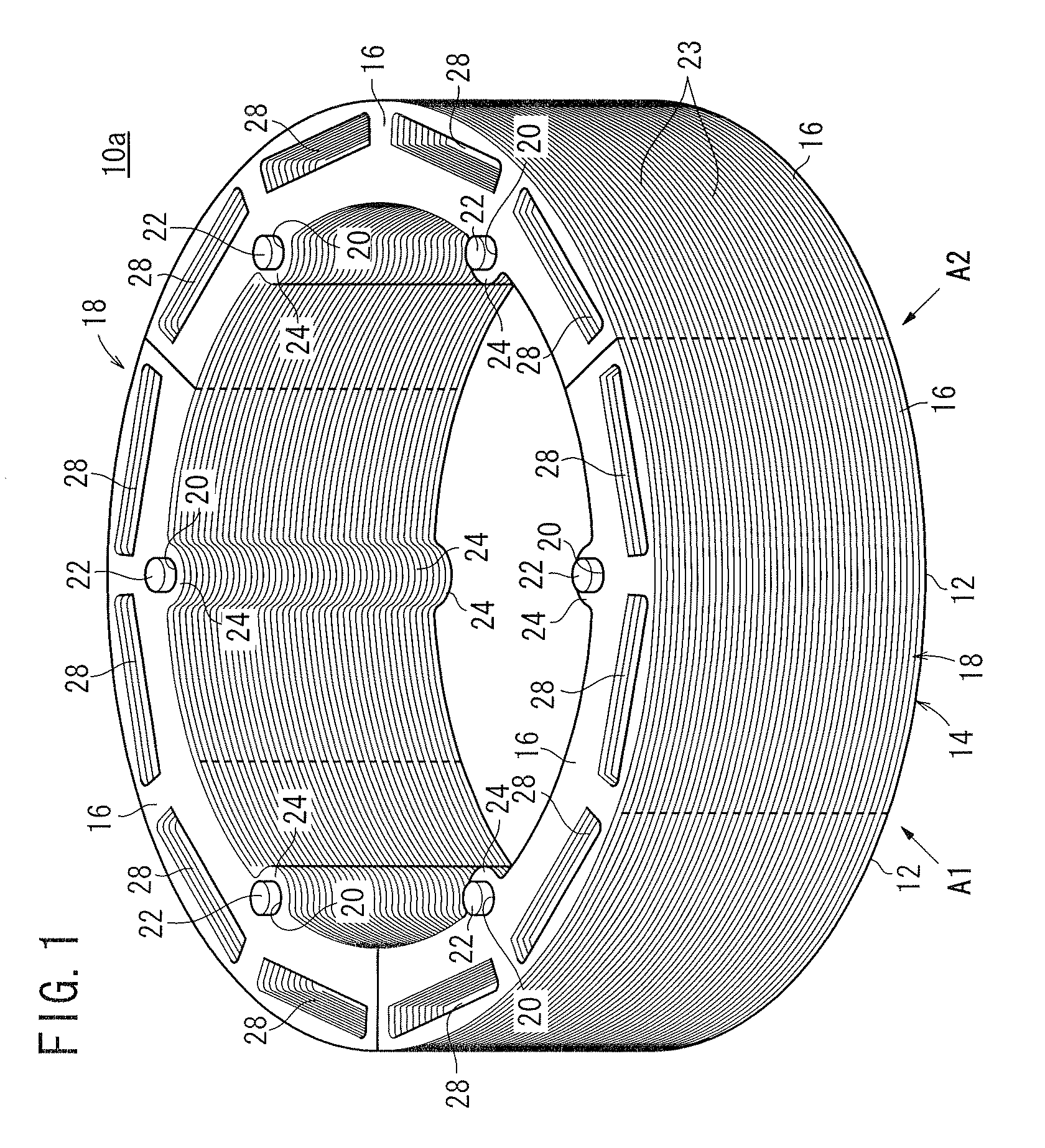 Device for producing ring core, method for producing ring core and ring core produced by that method