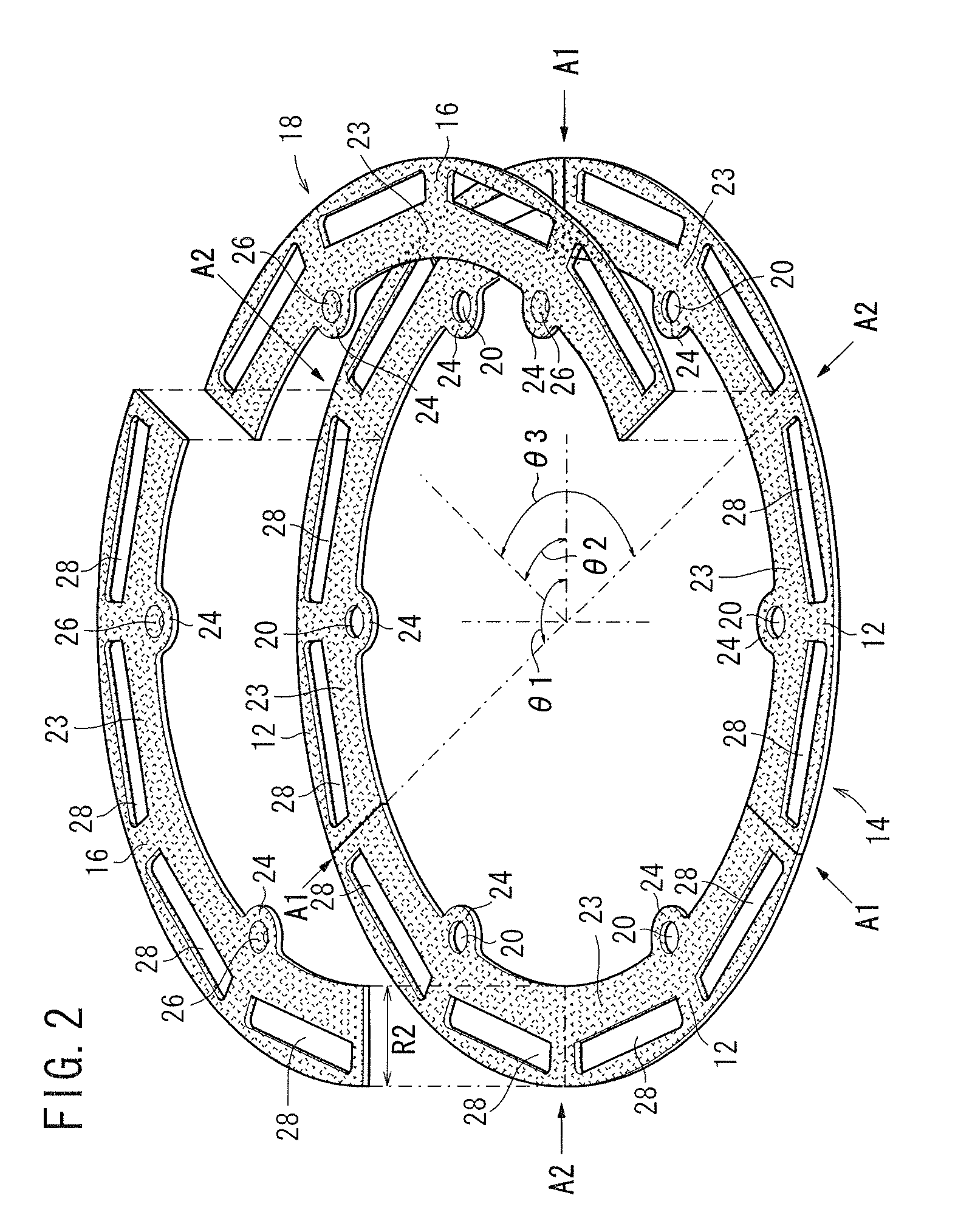 Device for producing ring core, method for producing ring core and ring core produced by that method