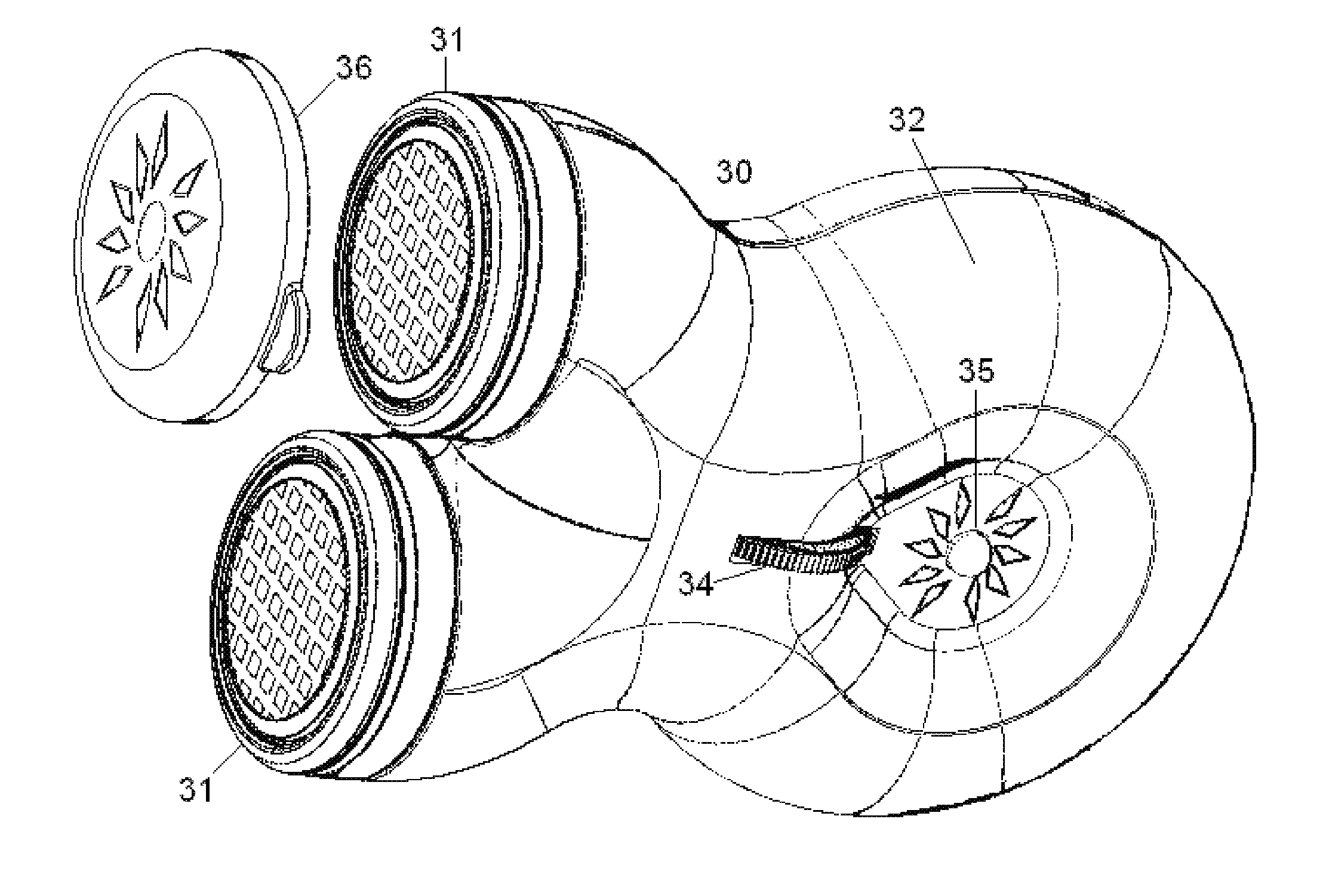 Device and methods for non-invasive electrical stimulation and their use for vagal nerve stimulation