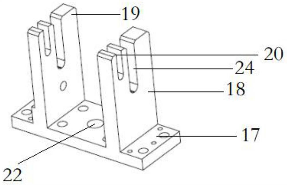 High-precision split charging device for single rear axle of commercial vehicle