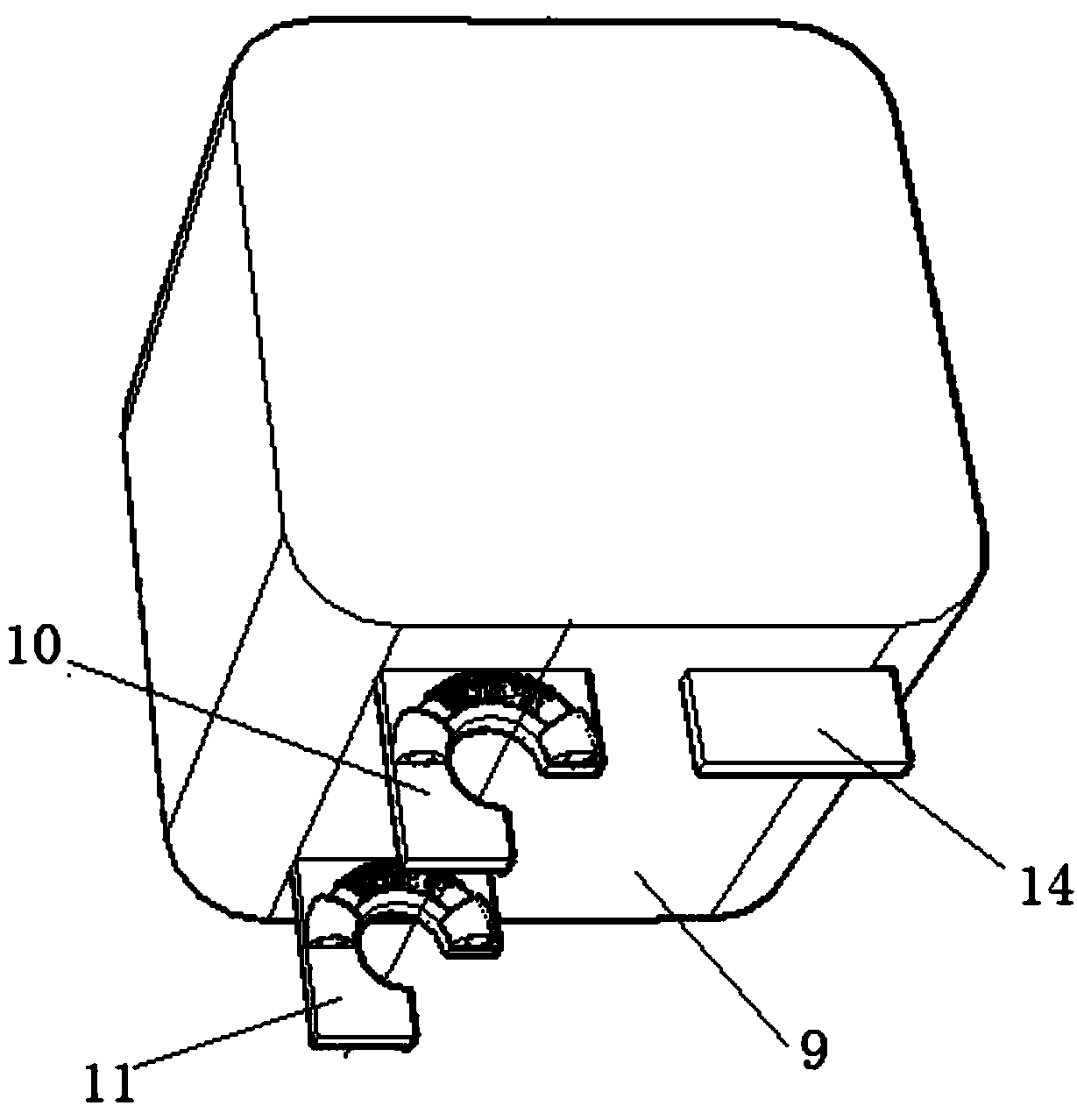 Method and device for vertical measurement and correction of molybdenum wire for CNC wire cutting machine