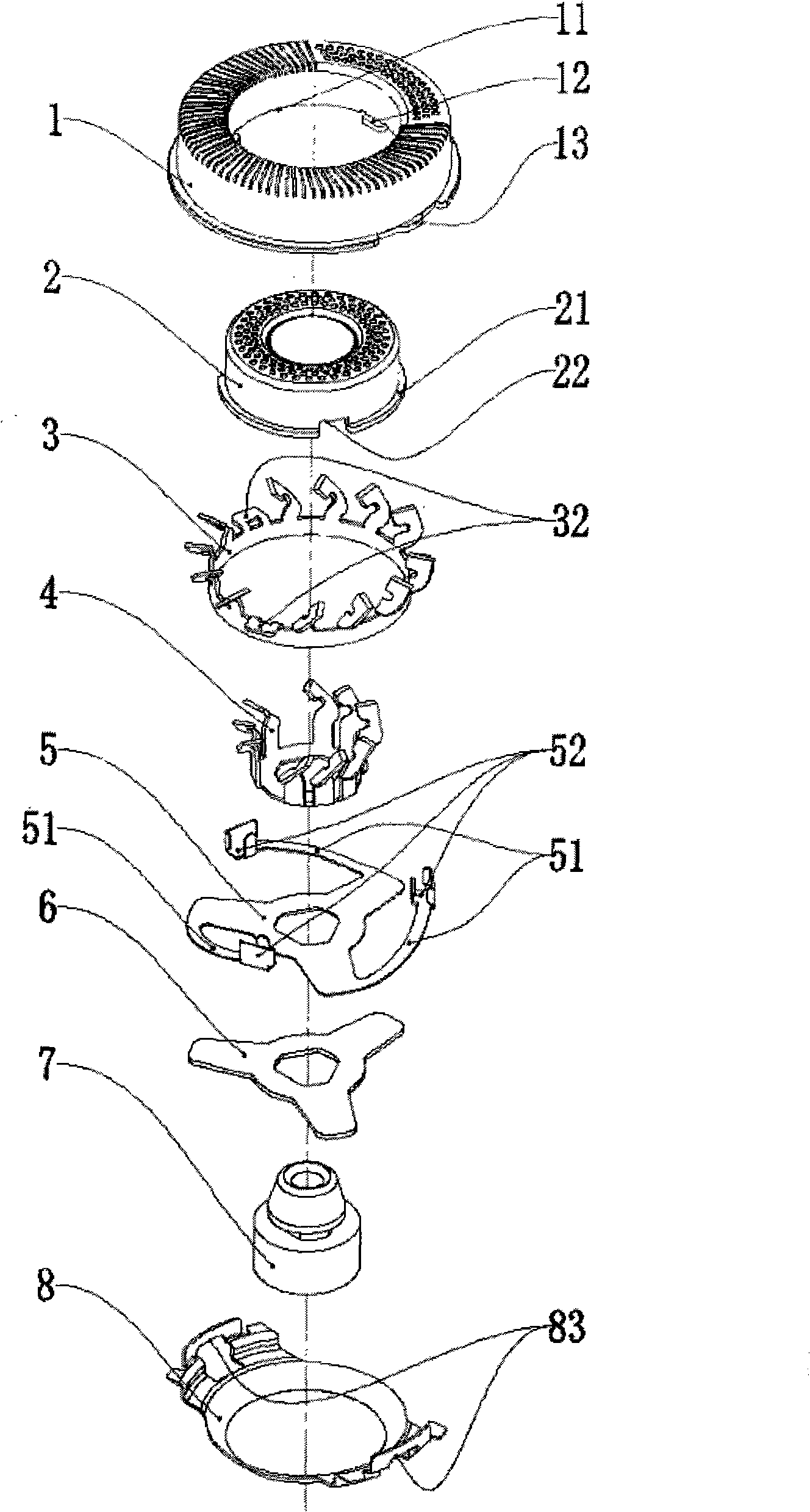 Multi-ring shaver set