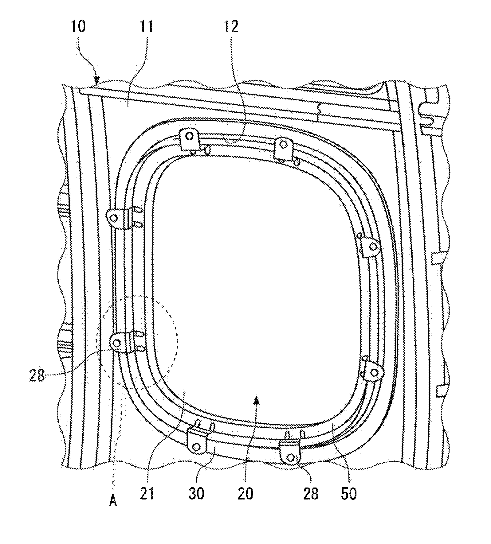 Aircraft window and aircraft