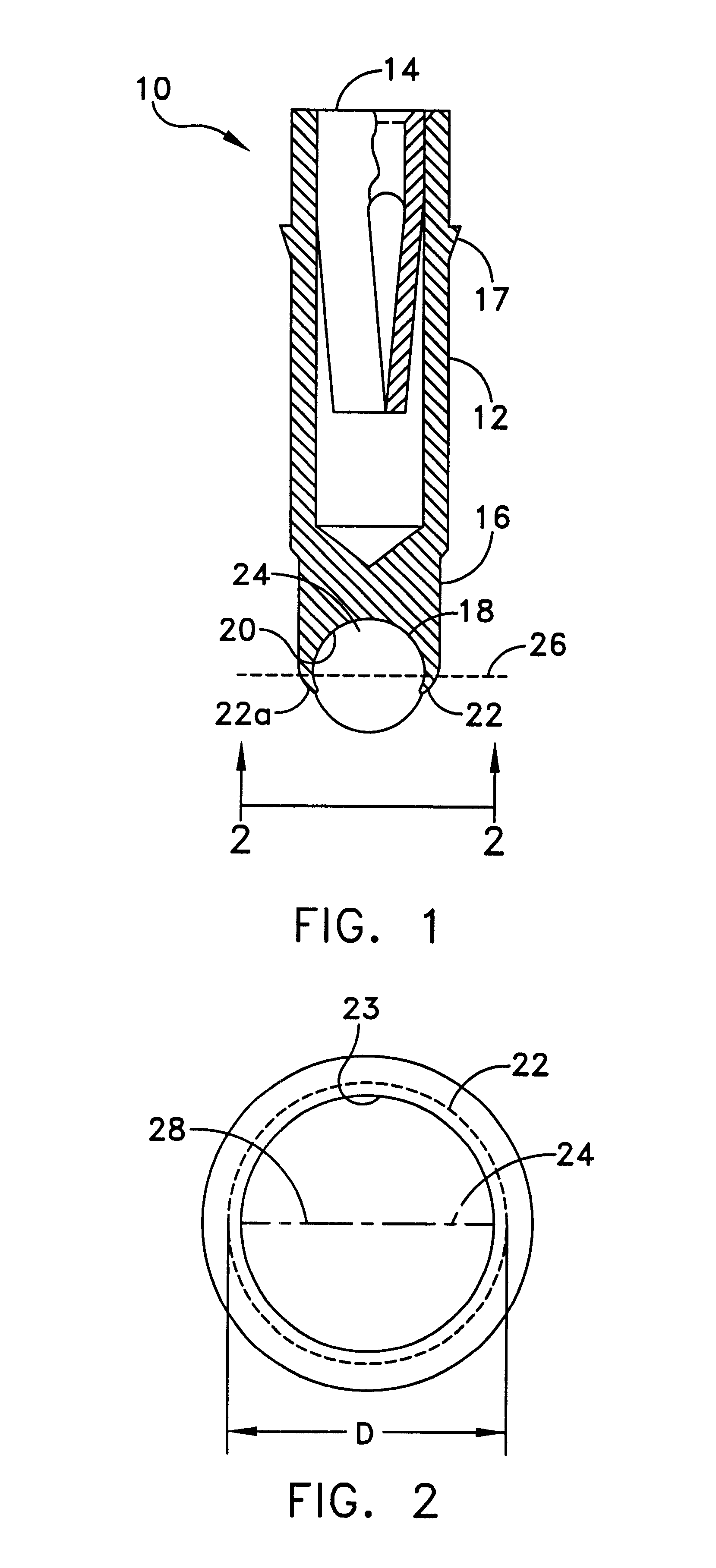 Solder ball terminal