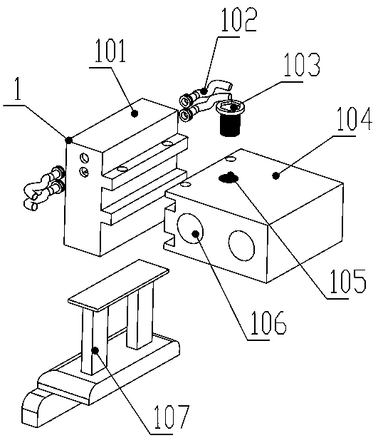 Packaging box feeding hole guide device