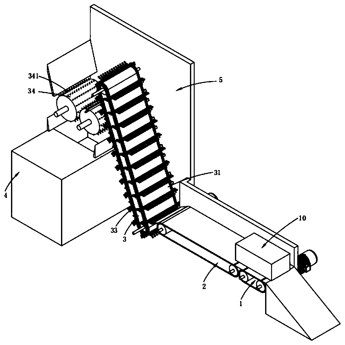 Cotton fibre opening process for manufacturing non-woven cloth