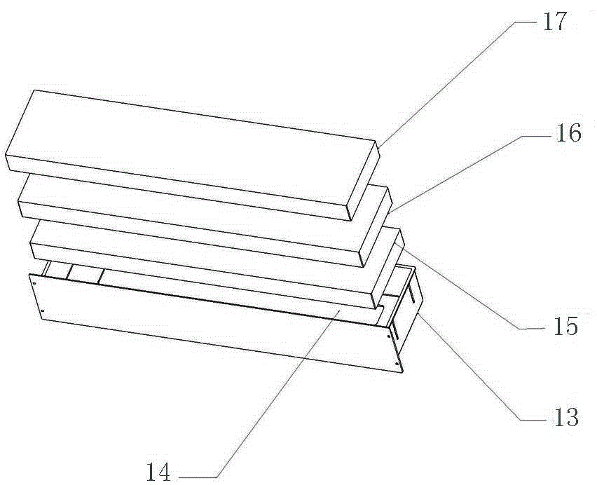 Indoor air circulating, purifying and humidifying device