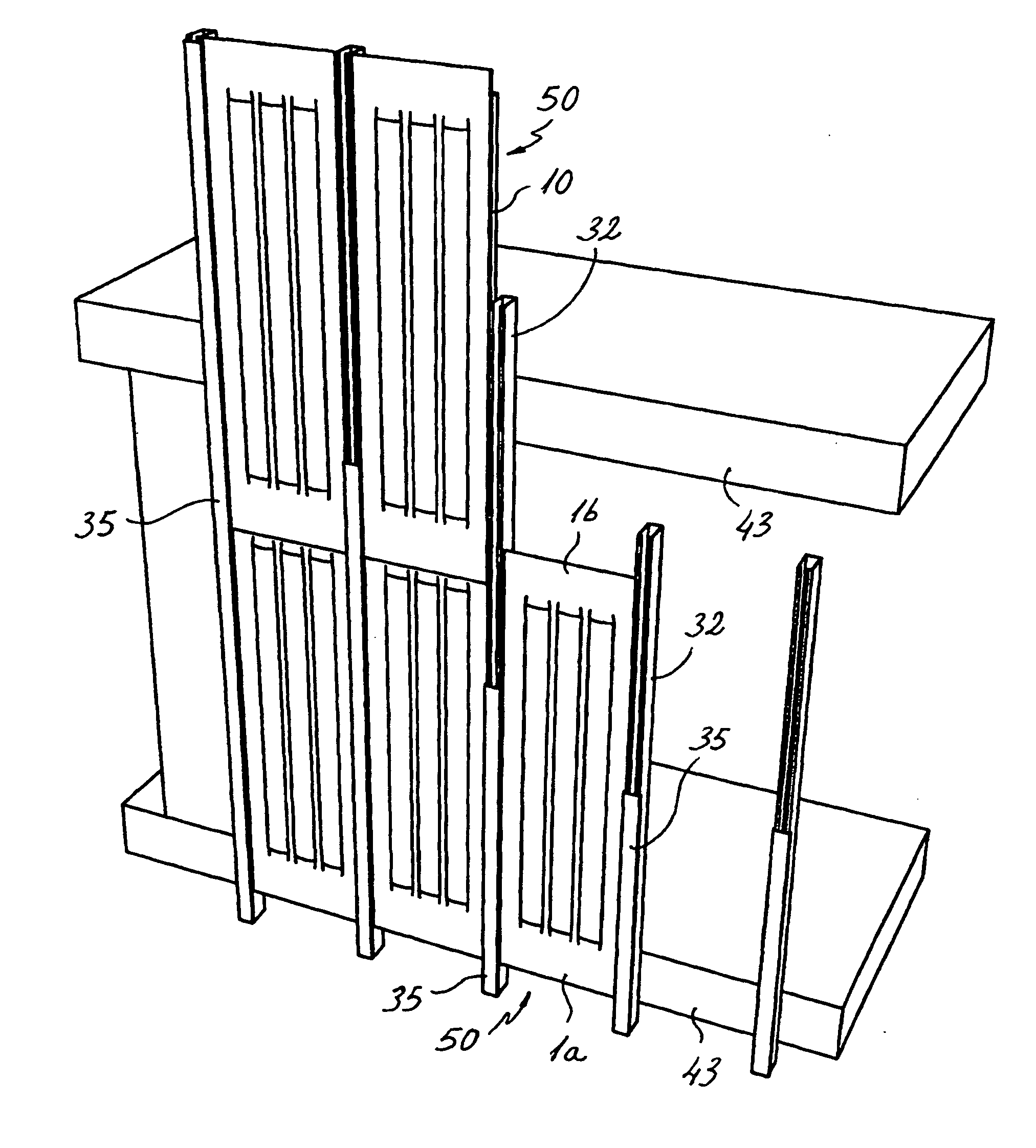 Modular solar energy-collecting enclosure element, and modular system for forming solar energy-collecting enclosures on buildings