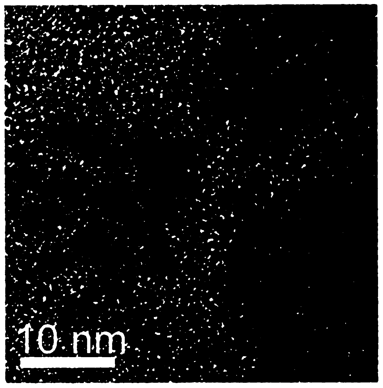 Magnetic resonance imaging nanoscale contrast agent and preparation method and application thereof