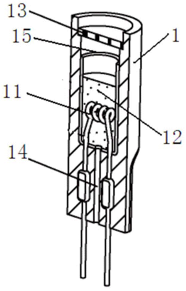 Electric heating smoking device and tobacco heating structure thereof