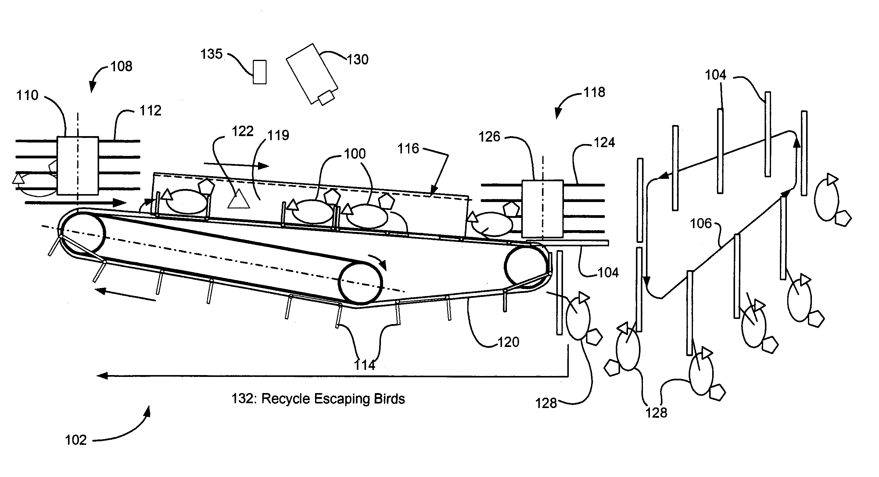 Automated feet-gripping system