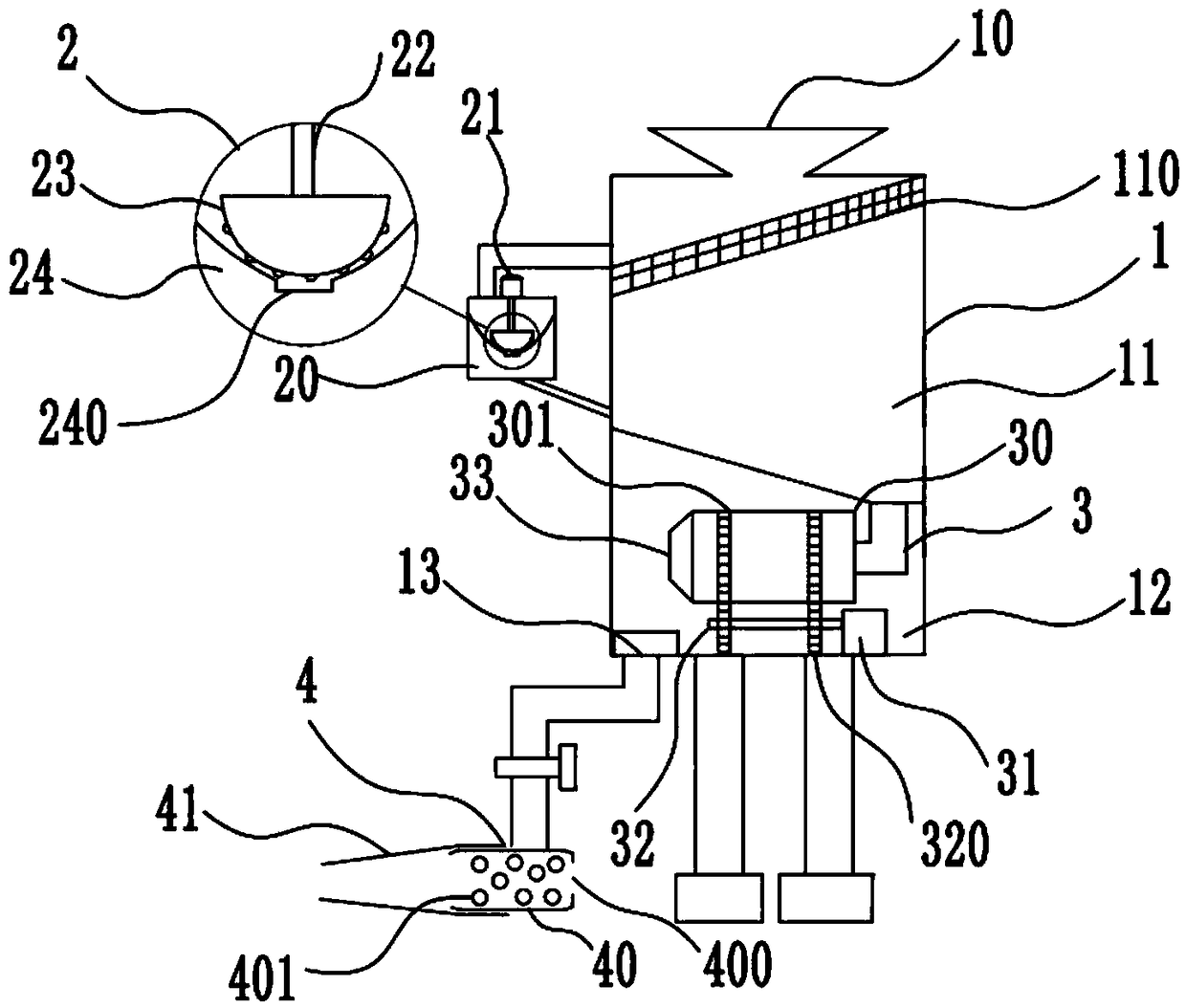 Feed capable of preventing and controlling loach saprolegniasis and feeding device