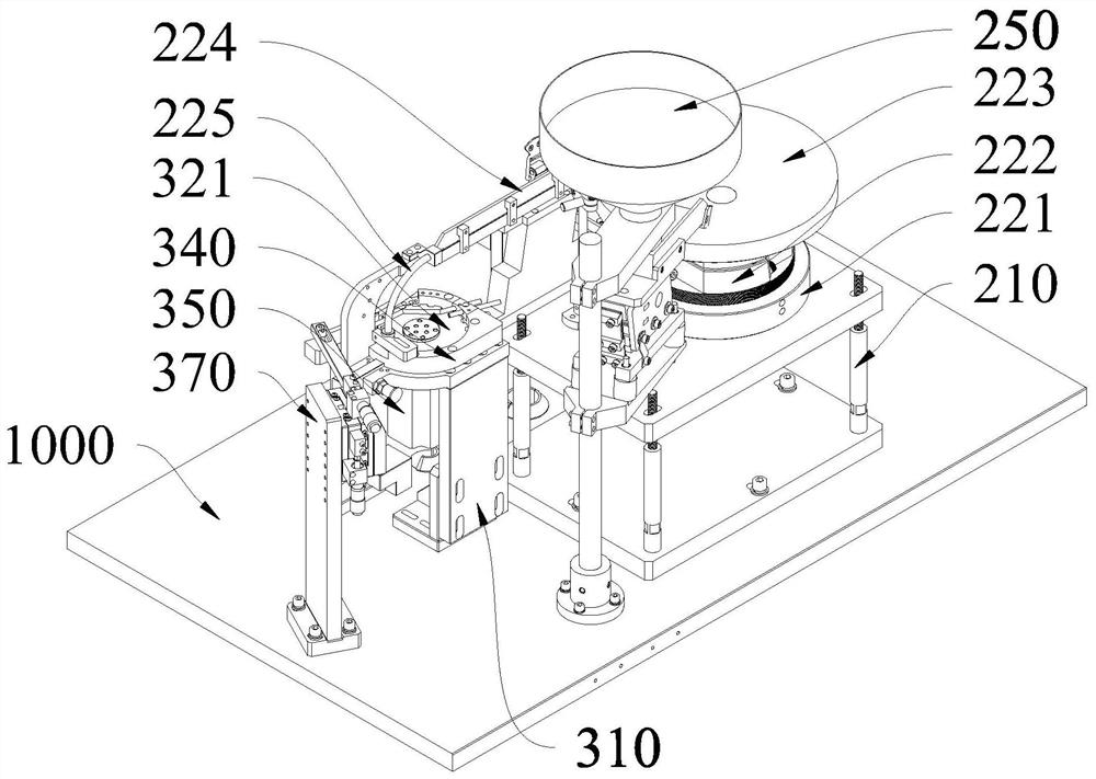 A vertical material system for cylindrical materials