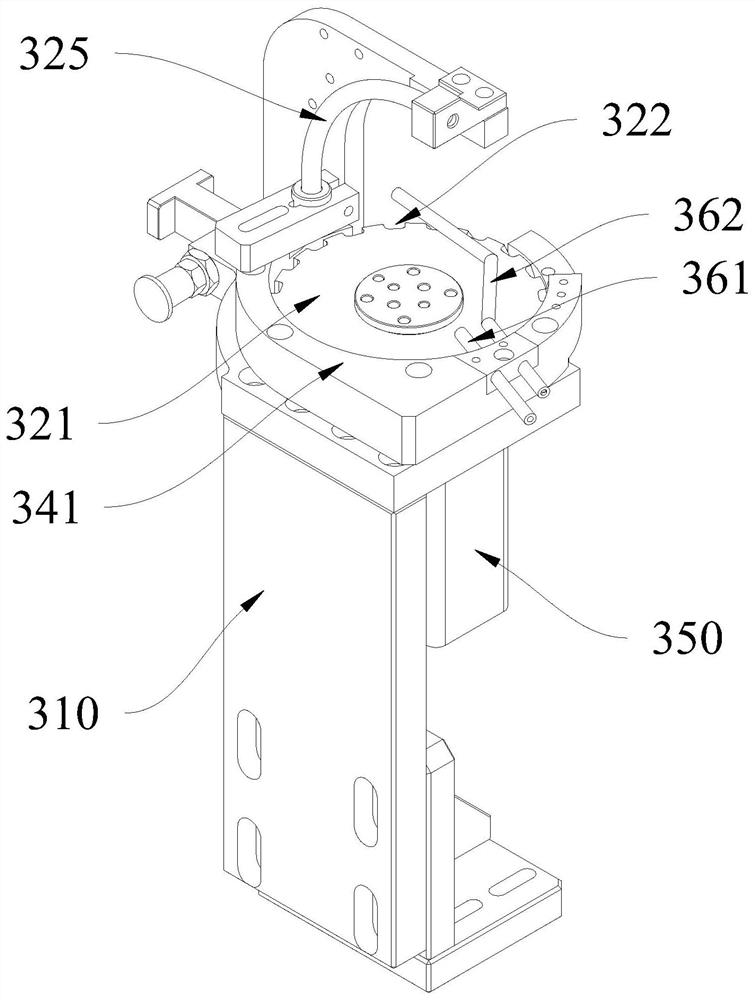 A vertical material system for cylindrical materials